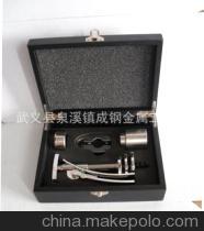 高檔黑色木盒紅酒開瓶器套裝 品質與美感的完美結合