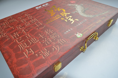 廣州萬形紙品包裝 木質特色禮盒訂做，含金屬扣設計與市場暢賣